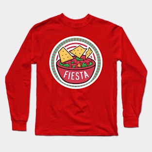 Let's Fiesta Kawaii Chips & Salsa Long Sleeve T-Shirt